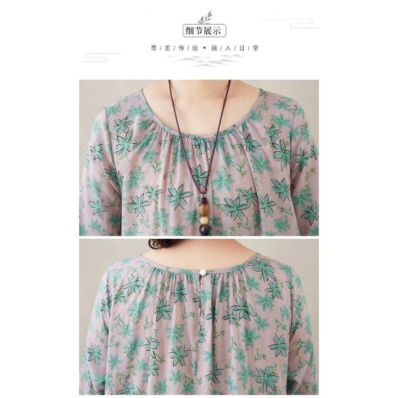 New Round Neck Lazy Dress Minimalist Long Sleeve Extra Long Dress Vacation Style