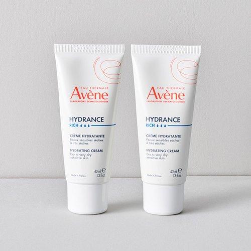 Avene Hydrance Rich Hydrating Cream Duo 40mL X 2p