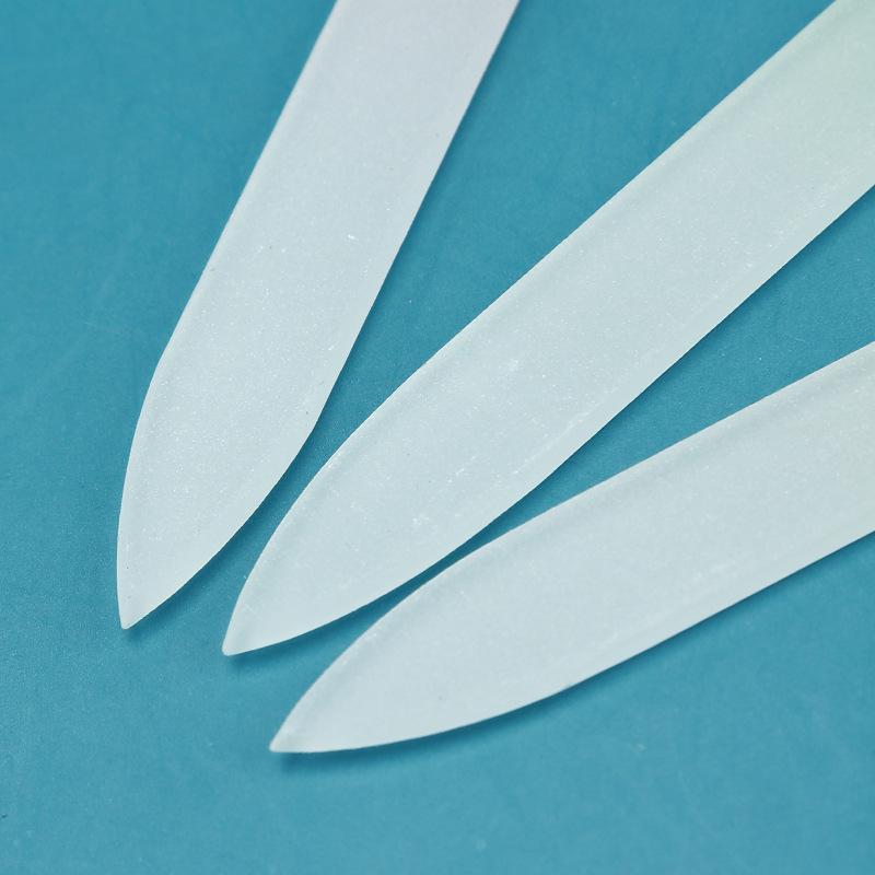 Glass Nail File Manicure Kit: Colored Nail Shaping, Grinding, and Polishing Tool. Ideal for Nail Fungus Treatment.
