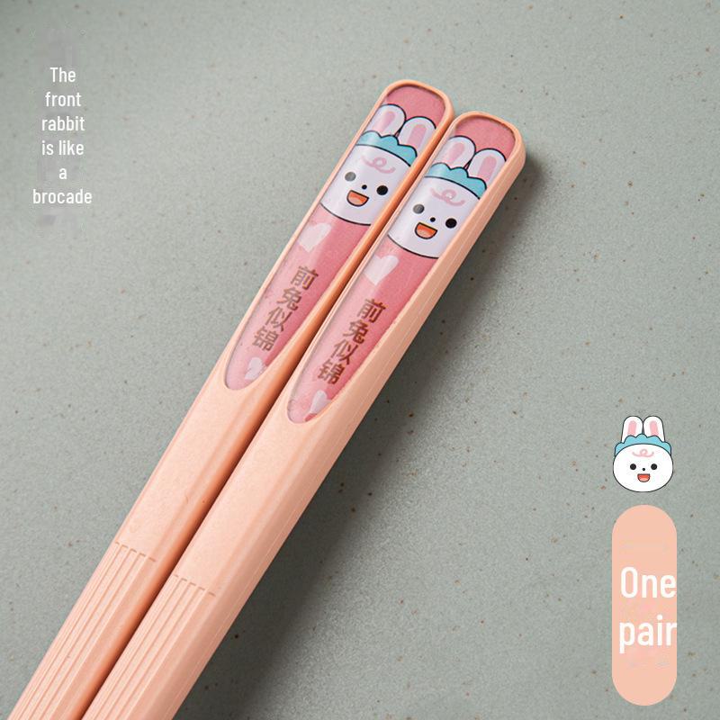 Ai Shangla Zodiac Animal Alloy spisepinner: Søt, sklisikker, høy temperaturbestandig, perfekt for par.