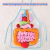 3D Organ Apron,  Anatomy Apron Human Body Organs Awareness Educational Toy for Home Preschool Teaching Aid