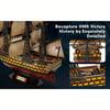 189pcs Royal Victory Sailing Ship 3D Paper Jigsaw Puzzle - Creative Home Decor Model Ornament, Wooden Craft Kit for Halloween