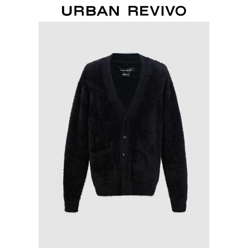 

Мужской кардиган UR с V-образным вырезом, плюшевой вязки XS