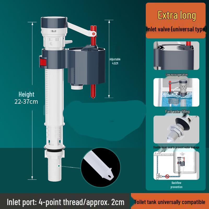 You Shu Toilet Tank Fill and Flush Valve Set