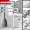Stainless Steel Foldable Bathroom Grab Bar for Elderly & Disabled
