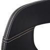 Chaises à manger - Maison Exclusive - Lot de 4 - Noir mat - Bois de noyer &amp; simili cuir