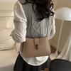 Niche retro underarm bag for women  new fashion small square bag versatile single shoulder messenger bag for women