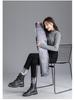 High-Waist Skinny Velvet-Lined Jeans - Women's Casual Japanese Korean Style, Autumn/Winter 2025.
