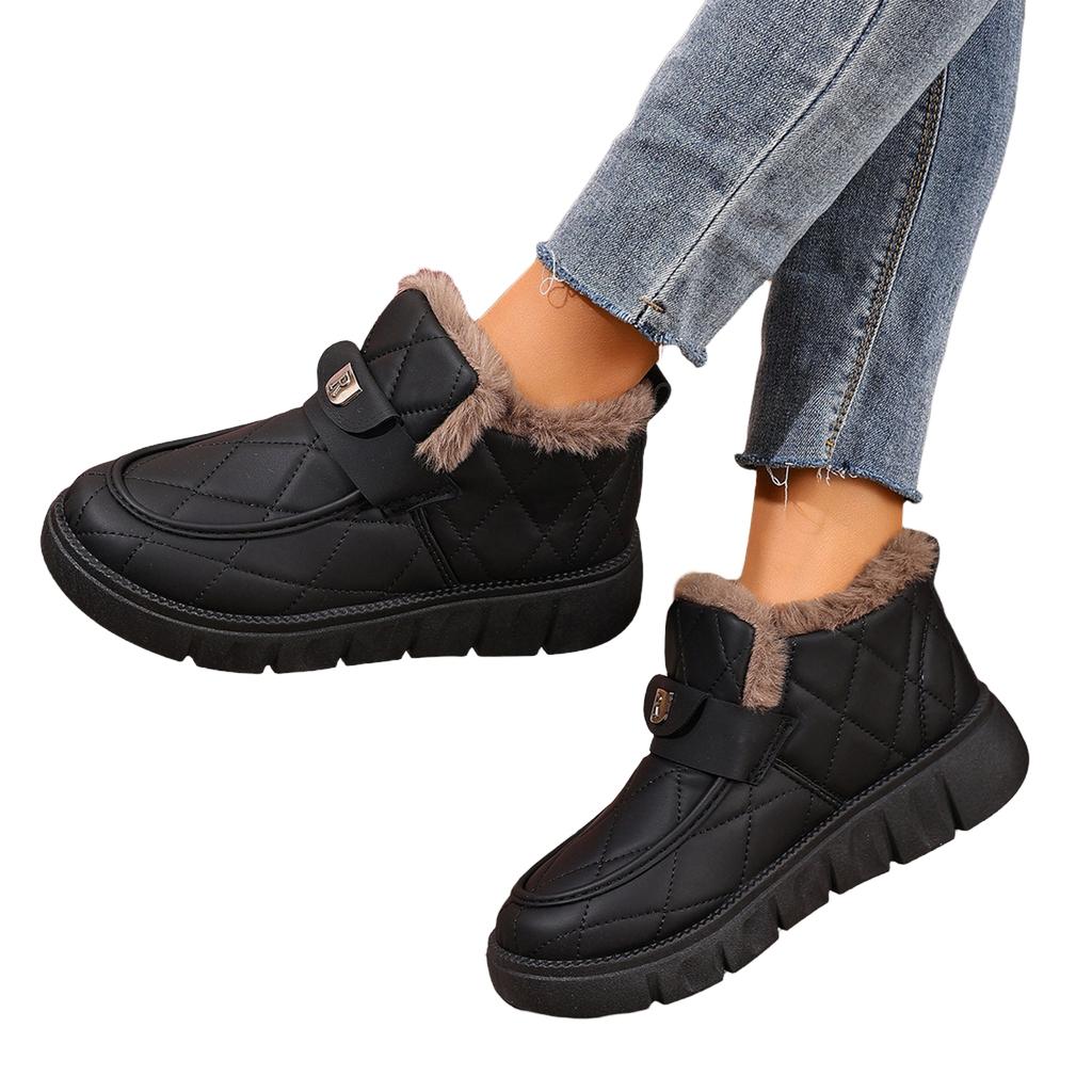 Women's Warm Winter Boots With, Thick, Comfortable for Daily Wear
