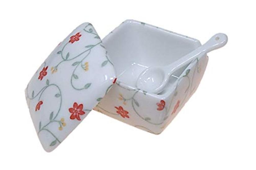 

Tamatebako Condiment Made in with Condiment Container for Commercial ACSWEBSHOP Original Container, Japan, Ceramic, Spoon, Ichimi, Salt, Sansho,