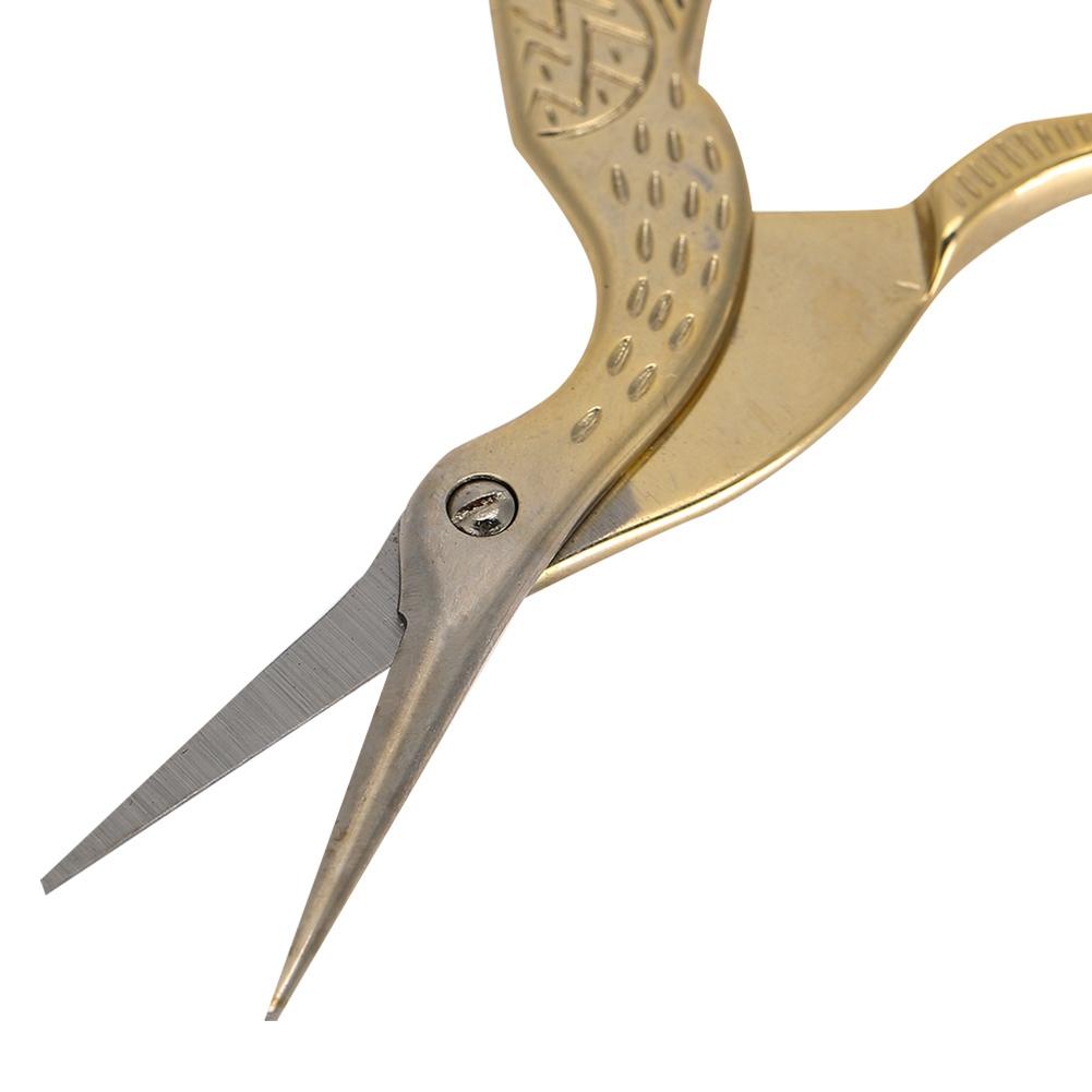 Profesjonalne Vintage Nail Art Nożyczki Ze Stali Nierdzewnej Manicure Narzędzia Złote