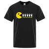 Koinobori Express Printed Men's T-Shirt 100% Cotton Oversized Harajuku Graphic Tees Tops Tees Casual Streetwear