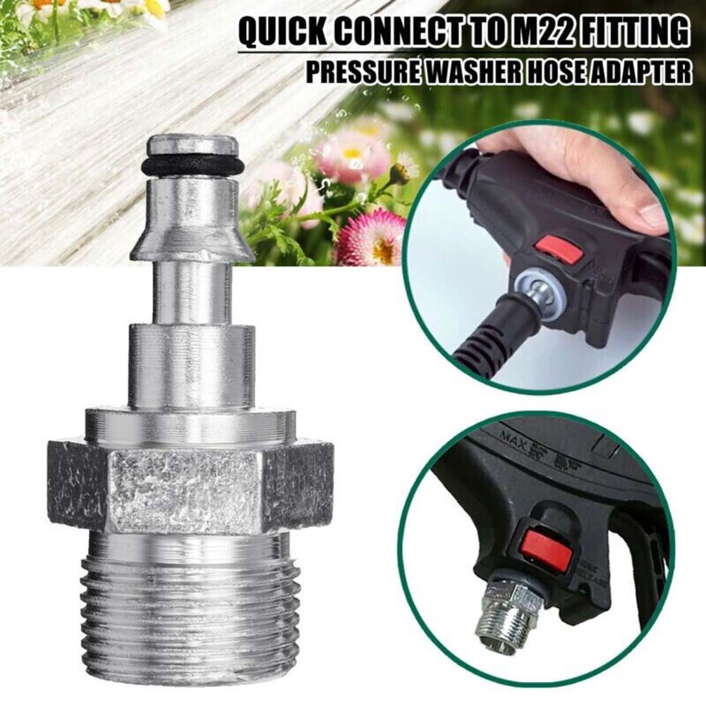 14*12*9mm Adapter Schlauchfitting Schnellkupplung auf M14/M22
