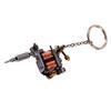 Metal Durable Lightweight Mini Tattoo Machine Unique Keychain Tattoo Machine Pendant Ornament Gift Microblading Pen