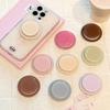 Solid Color Minimalist Magnetic Phone Holder for iPhone 16 15 14 13 12 MagSafe Grip Stand Kickstand In Multiple Colors 5