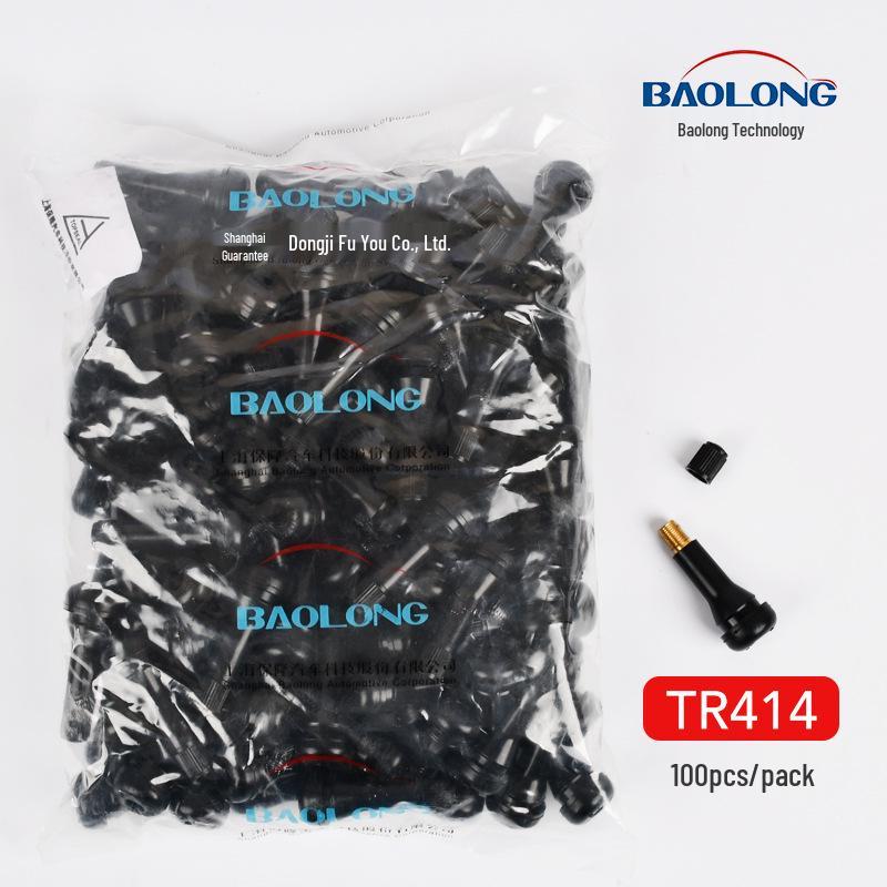 TR413/TR414 EPDM Rubber Valve Stem for Tubeless Car Tire