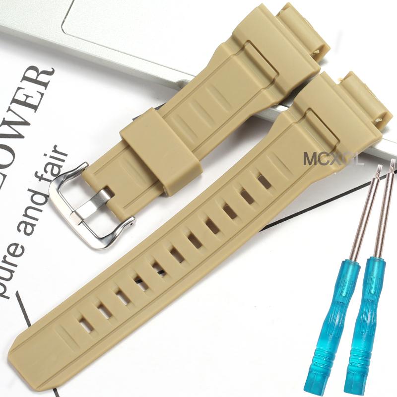 Resin Strap For Casio GW9300 GW-9300 RANGEMAN Men's TPU Replacement Band G-9300 Sport Waterproof Bracelet