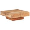 Day and Night - Day and Night Solid Acacia Wood Coffee Table 80x80x28 Cm