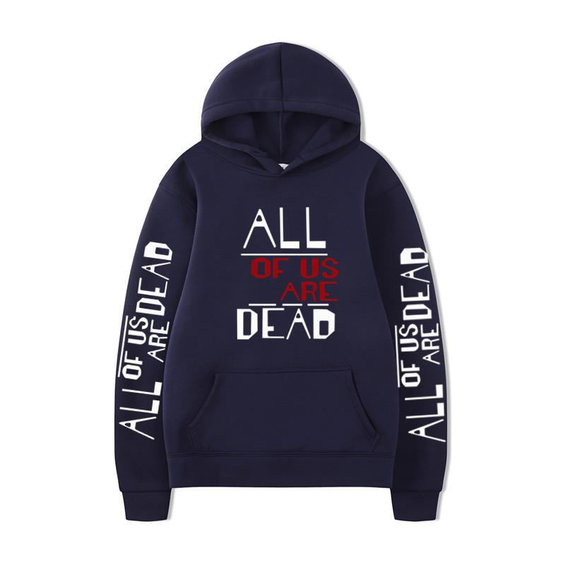 All of Us Are Dead Korean Drama Print Men's Hoodie Vintage Unisex Pullover Men Graphic Hoody Tops Oversize Clothing