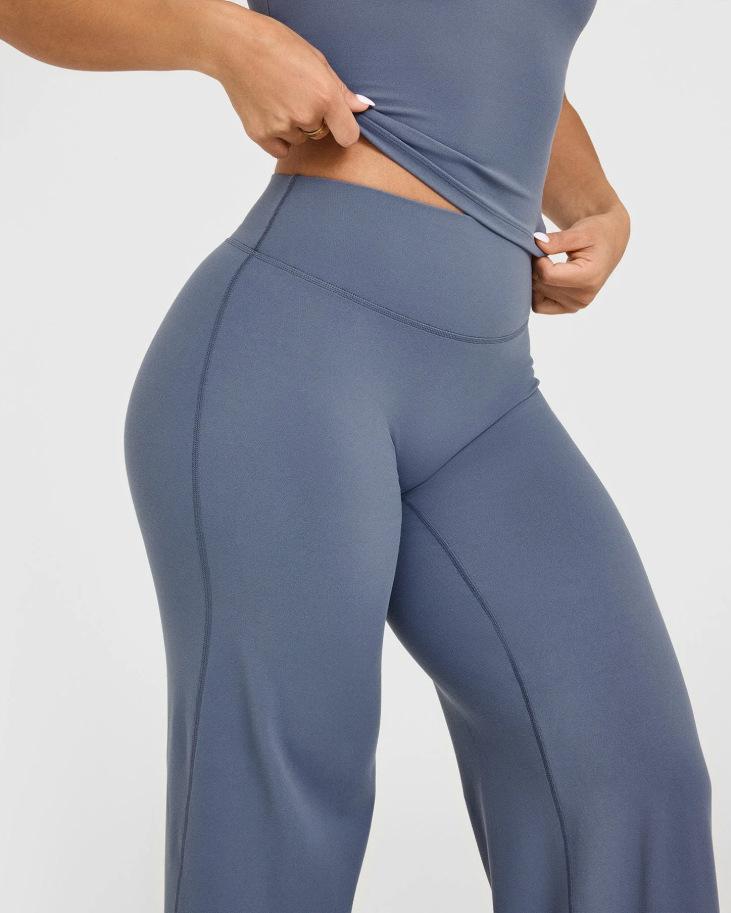 Women's Mid-Waist Super Soft Straight-Leg Yoga Pants