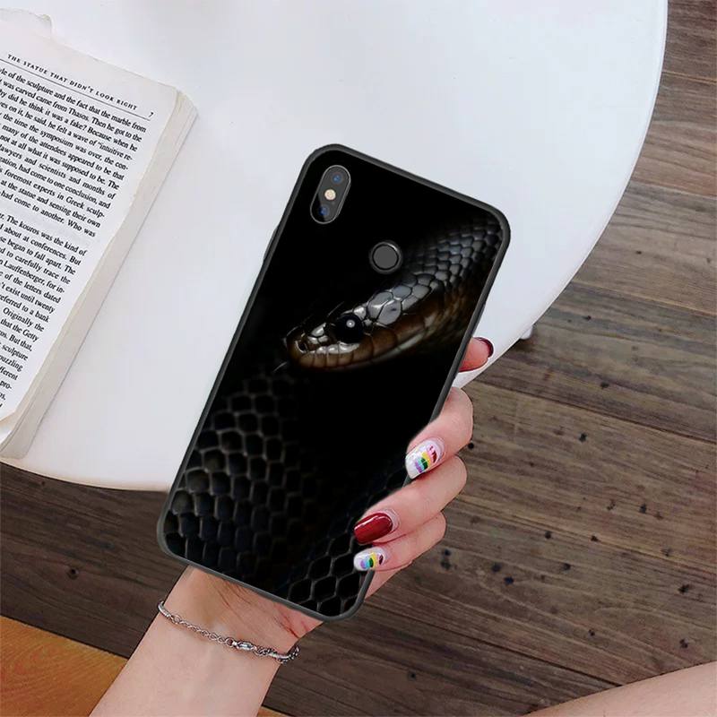 Hand Snake Flower Snake Painting Art Phone Case For Xiaomi Redmi 4X 5Plus 6A 7 7A 8 8A Redmi Note 4 5 7 8 9 Note 8T 8Pro 9Pro