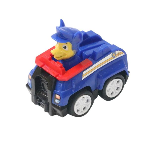 6PCS Rennauto Paw Patrol Hunde Marshall Rubble Rocky Chase Skye Kinderspielzeug Geschenke