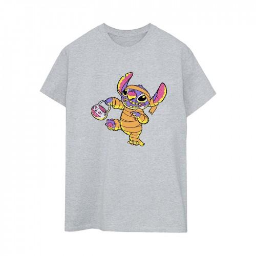 Lilo & Stitch Womens/Ladies Trick Or Treat Boyfriend T-Shirt