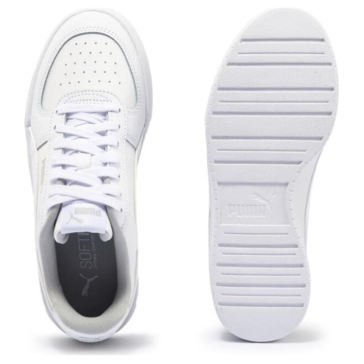 Puma Caven Abriebfeste Low-Top Skateboard-Schuhe Unisex Weiß 399398-10