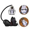 Roztomilé noční světlo s černou kočkou, pryskyřičné řemeslo, stolní lampa do pokoje, stolní dekorace, dárek (Černé oči)