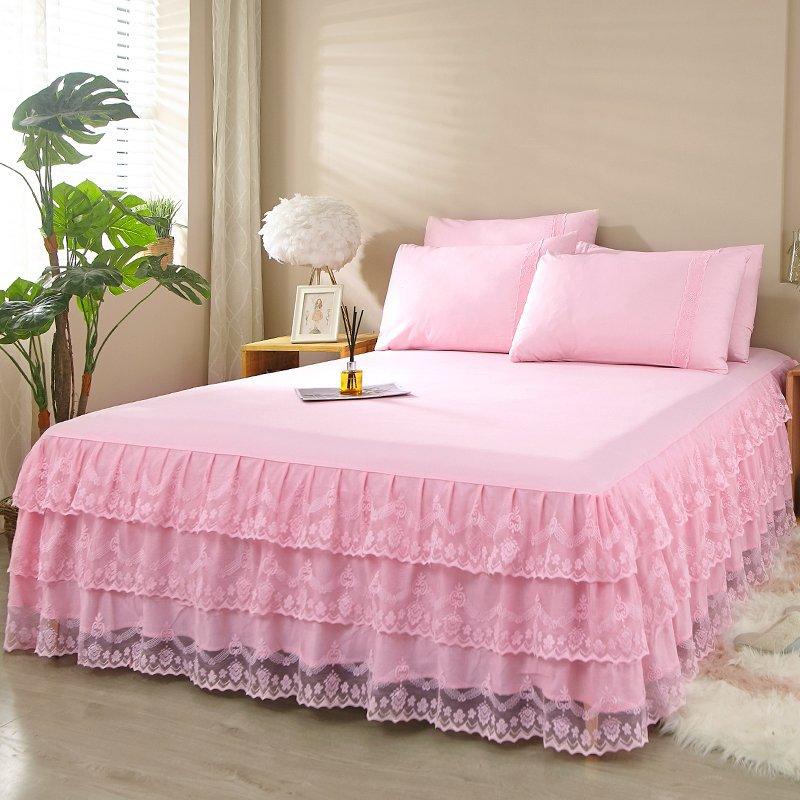 New Simmons Bedding Company Dust Shield Bed Skirt Lace Korean Princess Lace Bed Skirt One Piece Bed Skirt