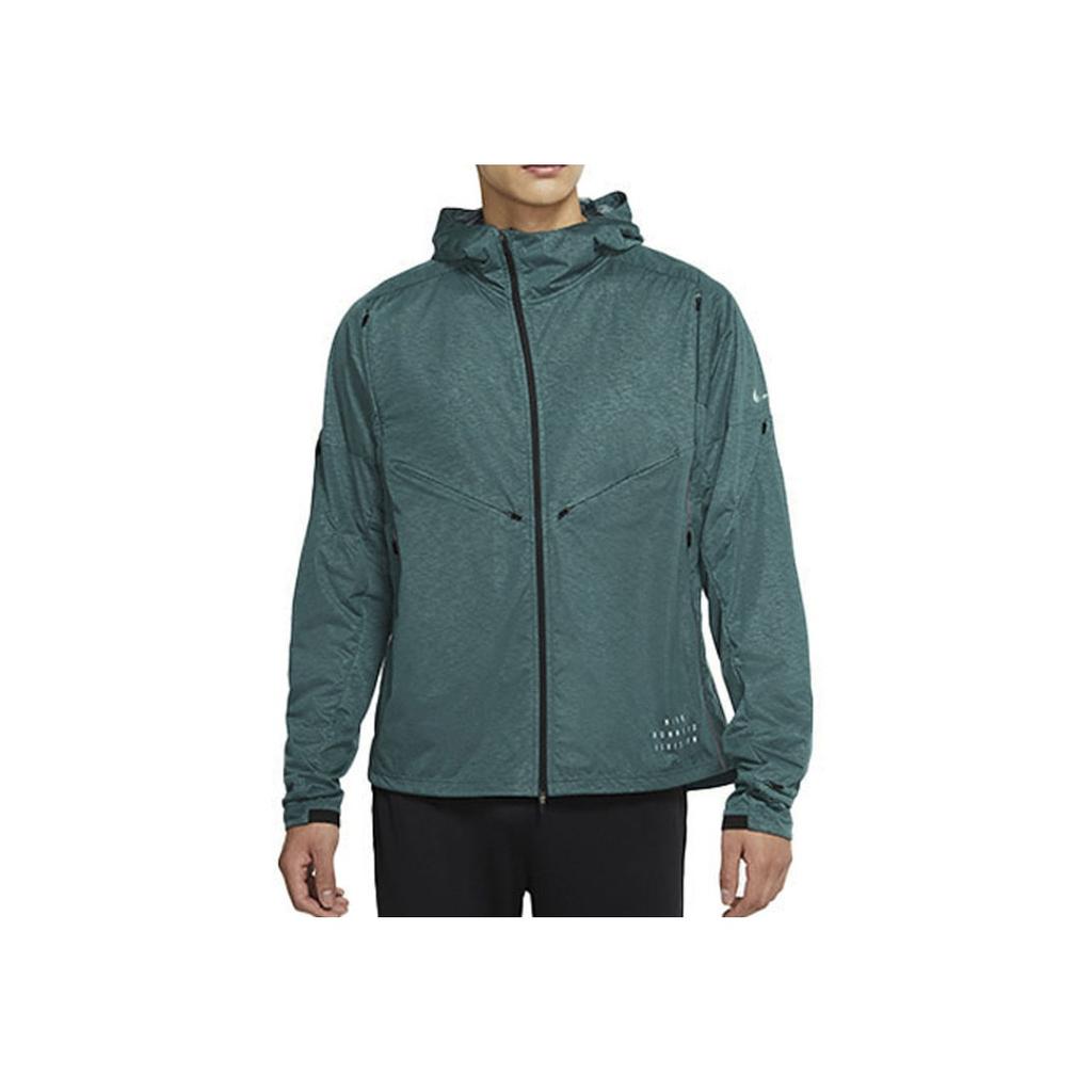 Nike Pinnacle Run Division Hooded Running Jacket Men Jackets Dark-Teal-Green DA0417-393