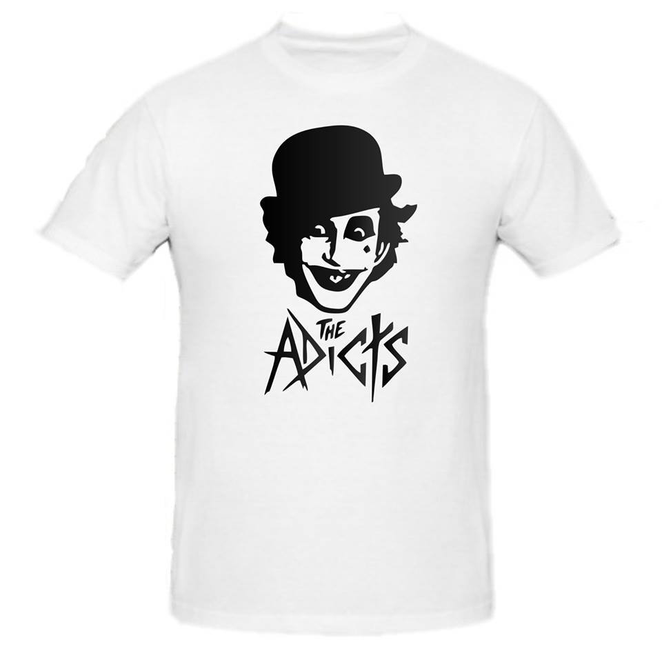 The ADICTS Punk Rock hardcore thrash music T shirt tee XXXXL
