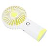 Mini Fan Handheld Portable Summer AirCooling Tool for Office Dormitory Desktop(Yellow )