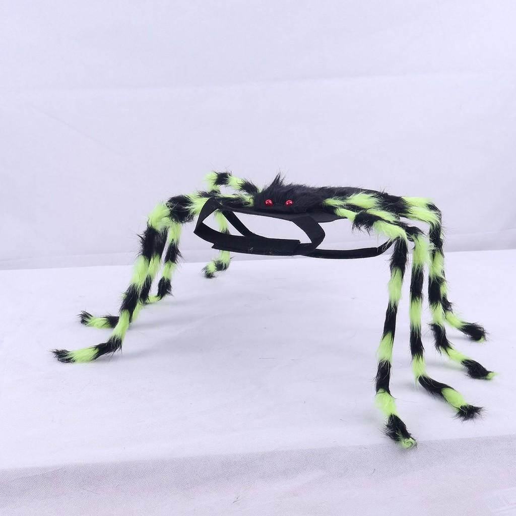 Halloween Spider Dog Costume With Fabric Material Pet Dress Up Accessory Party