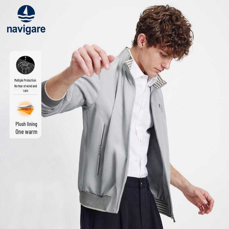 Navigare Men s Stand-Collar Waterproof Fleece Jacket XL/52