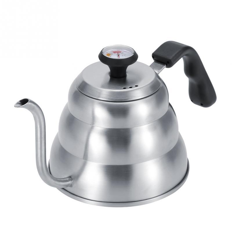 1L stainless steel kettle pour drip coffee kettle tea kettle tea filter coffee pot nine drip tea kettle | coffee pots