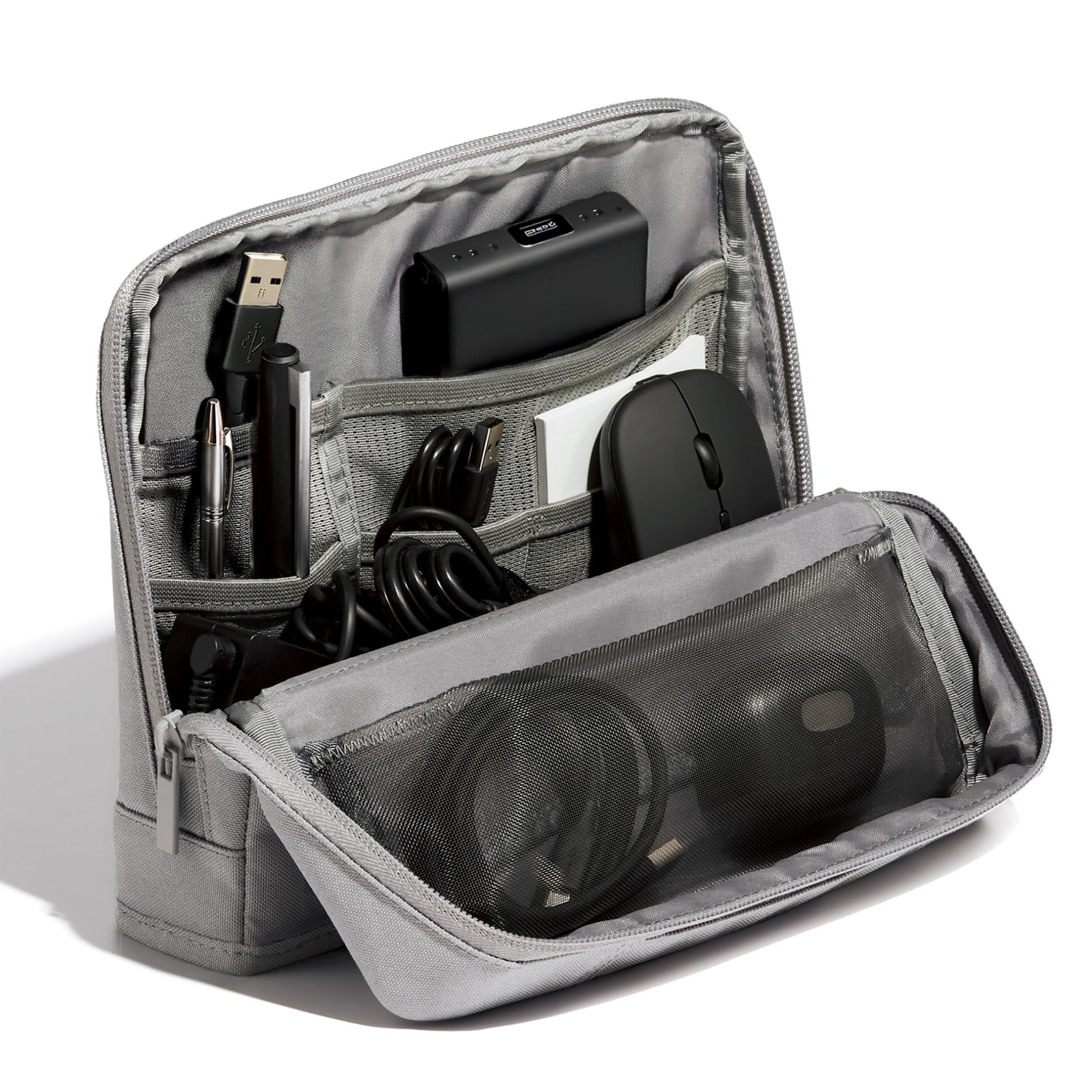 2025 Model KOKUYO Stand Tool Pouch Hakobiz Gray AMBG-SP100M