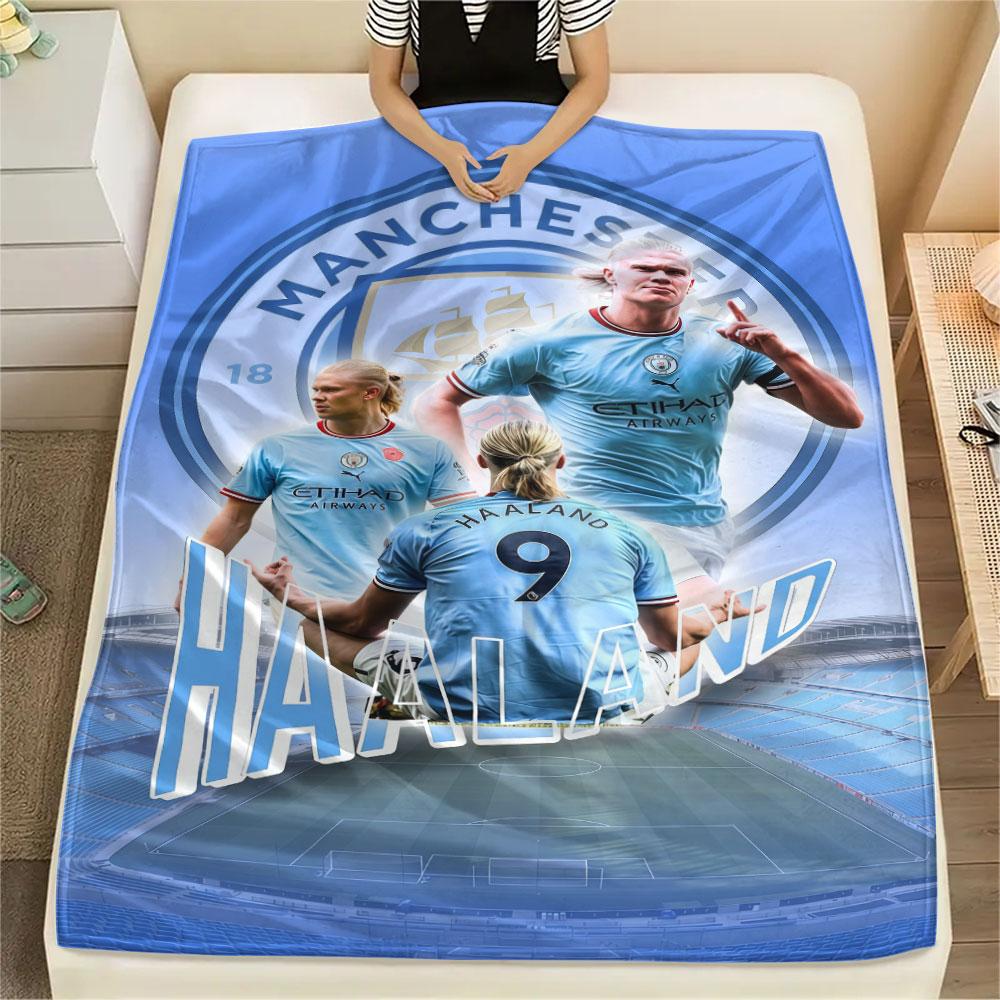 Erling Haaland Spirit Deken, Hoge kwaliteit Comfortabel voor Alle Seizoenen, Woondecoratie, Warmte en Comfort