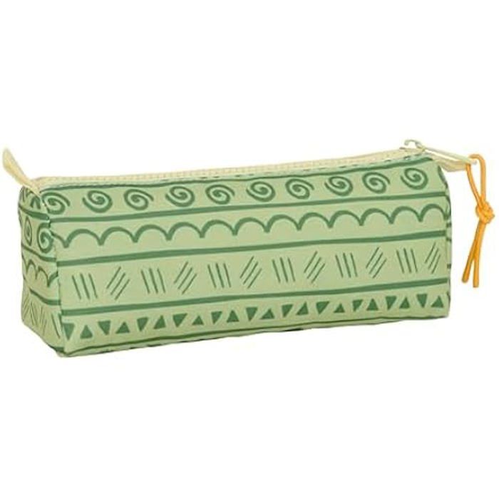 Trousse À Crayons - Safta - Mufasa - Vert/Beige - Fermeture Éclair - Confortable