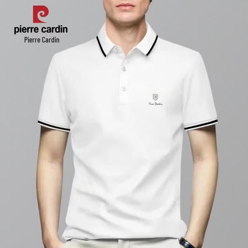 Pierre Cardin Men s 2026 Summer Thin Pure Cotton Business Polo Shirt 2XL