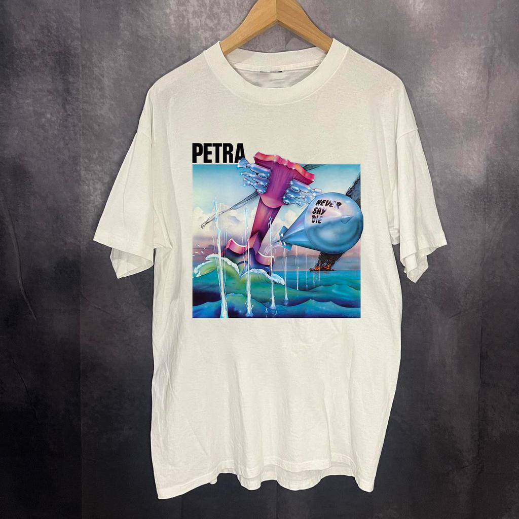 NEVER SAY DIE Petra Band Shirt Herren Damen Unisex Baumwoll-T-Shirt UU291