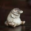 Mini Crocodile Figurine Chubby Small Animal Ornament for Home Decor Collection Desktop Display Party Decor Holiday Gift