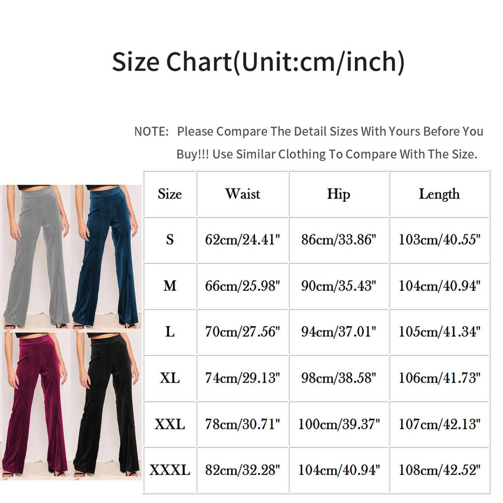 Fashion Women's Color High Waist Yoga Wide Leg Pants Loose Trousers
