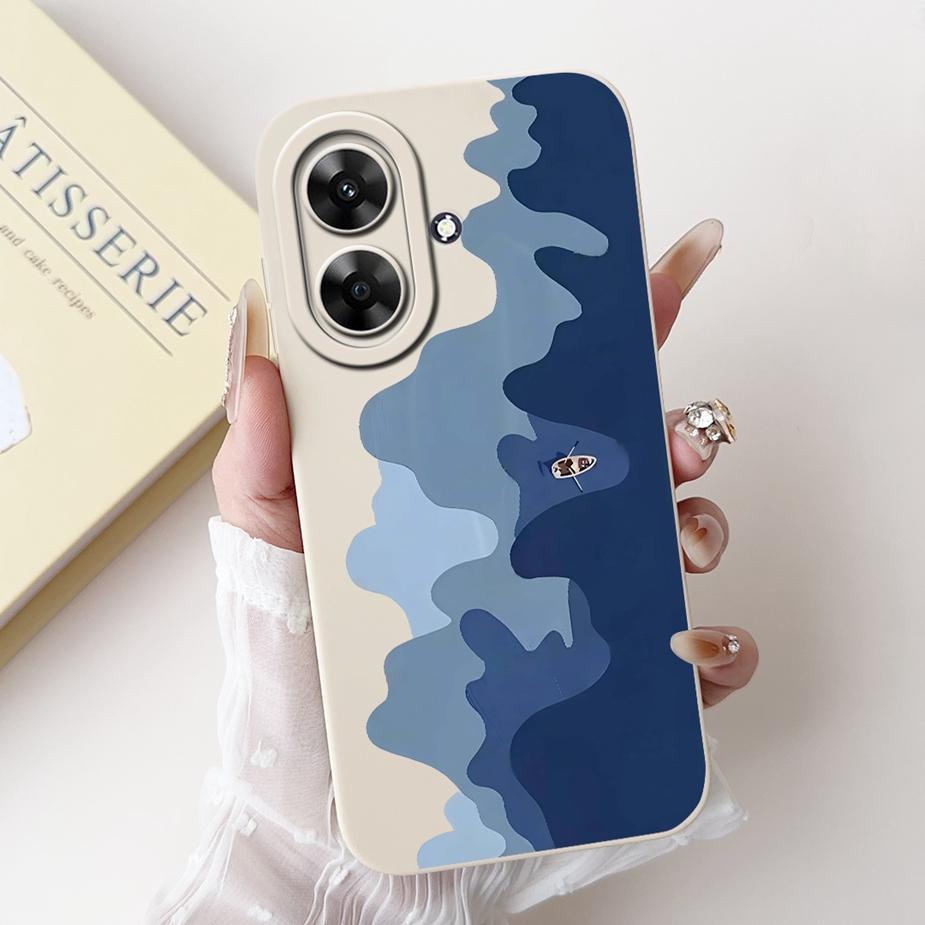 For Realme Note 60 Case RMX3933 Cool Machine Fashion Painted Cover Soft TPU Phone Case For Realme Note 60X Note60 Narzo N61 Bags