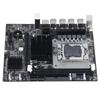 X58 Motherboard 2 DDR3 LGA 1366 Pins Gaming Motherboard Support ECC Memory USB2.0 SATA Port PCB Motherboard for Desktop