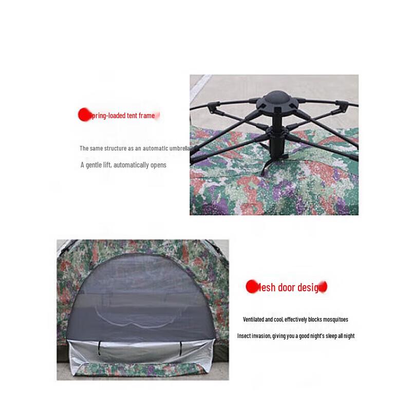 Jiangce Portable Instant Pop-Up Camping Tent