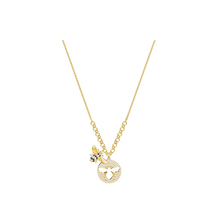Swarovski Gold Plated Necklaces Women's Gold 5365641