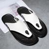 2026 New Slippers Men Flip-Flops for Men Beach Slippers Brown Sandals Comfortable Shoes Non-Slip Bathroom Shoes Men Shoes