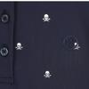 Genuine Zippor Women S Skull T S Silky Tech Nylon Long Sleeve Polo
