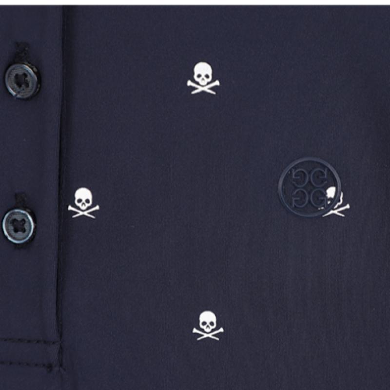 Genuine Zippor Women S Skull T S Silky Tech Nylon Long Sleeve Polo